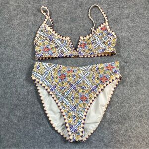 Bydee Bikini Sicilia 2 Pc Set, The Queen Collection, Size Sm, NWOT, Multicolor